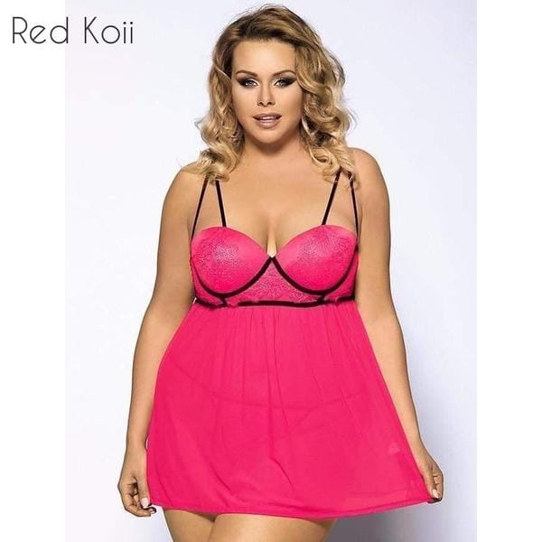 Plus Comfort Chemise Set - Image 3