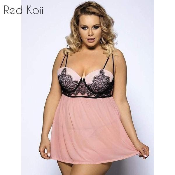Plus Comfort Chemise Set - Image 2