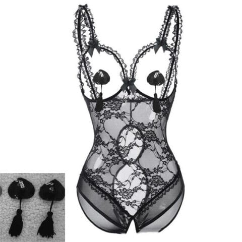 Lace Mesh Comfort Bodysuit