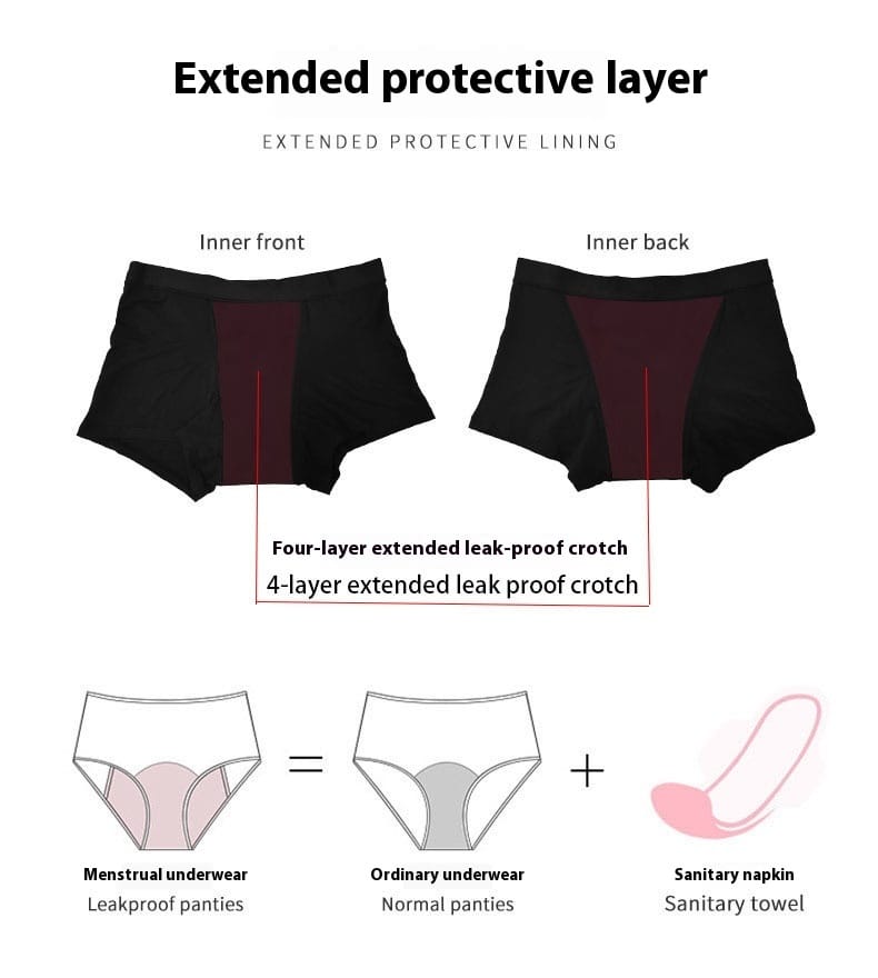 Extended Leak-Proof Comfort Boxer Briefs - Image 5